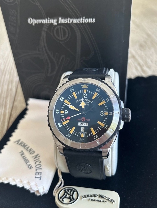 Nicole Other - Armand Nicolet Tramelan, Men’s Diver Watch